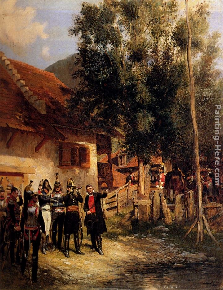 Jean Baptiste Edouard Detaille The Orientation